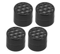 HOMOCONO Cigar Humidifiers 8Pcs 38Mm Black Mini - Portable Humidor Accessories for Consistent Moisture Control in Travel and Storage