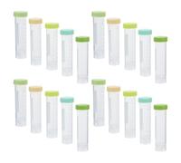 HOMOCONO Conical Centrifuge Tubes Self-standing Sterile Plastic Lab Tubes with Screw Caps 25pcs 50ml with Accurate Graduated Markings and Writing Area for Culture Processes and Centrifuge