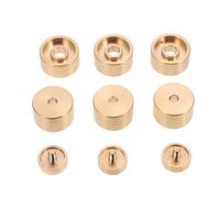 HOMOCONO Copper Trumpet Button Buckles Upper Covers with Finger Buttons, Not Easy to Fade or Deform, Beautiful Appearance and Excellent Design for Trumpet Accessories