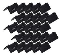 HOMOCONO Corner Protectors 50Pcs Plastic Adjustable Corner Guards for Carton Packaging Shipping Box Edge Protectors for Moving and Pallet Strapping