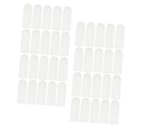 HOMOCONO Cotton Finger Cots 200pcs Set Protective Anti-Cut Finger Covers for Kitchen and Craft Use Portable for Safety and Hygiene