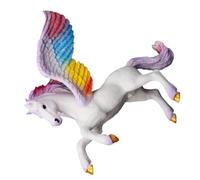 HOMOCONO Creative Plastic Flying Horse Cake Decor Extended Wings, Adorable and Unique Ornament for Party Decorations and Cake Toppers