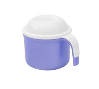 HOMOCONO Denture Bath Box the Elderly Lightweight False Teeth Storage Container with Hanging Net and Pp Material Suitable for Home and Travel Use