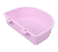 HOMOCONO Detachable Hanging Pet Water Bowl for Dogs and Cats, Plastic Feeding Bowl That Can Be Fixed to The Cage, for Home Use and Pet Store, Compact and Easy to Clean