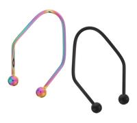 HOMOCONO Dimple Maker Facial Dimple Trainer for Women 2 Pcs Stainless Steel Comfortable to Use Exercising Cheek Muscles, Suitable for Daily Face Training Suitable for Daily Face Training