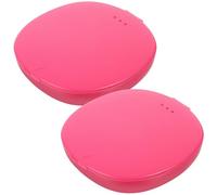 HOMOCONO Disc Case Storage Box 2Pcs Compact Silicone Organizer for Women’S Hygiene Products and-The-Go Use