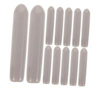 HOMOCONO Dishwasher Rack End Caps Protective Coating Dishwasher Prong Rack Covers 50pcs Grey Pearl Dustproof Caps