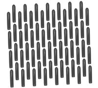 HOMOCONO Dishwasher Rack Prong Caps and End Covers Dishwasher Rack Repair Coating Protection Dustproof Grey Plastic Caps for 100pcs Set