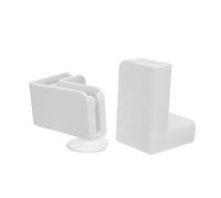 HOMOCONO Dog Playpen Panel Connector White Hdpe Puppy Playpen Lock Buckle with Right Angle Clips for Indoor Pet Enclosure Secure Environment and Quick Release