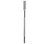 HOMOCONO Double Rod Extension Rack Metal Construction for Drum Kits with on Cowbell Holder Mounting Bracket Sleek Silver Finish, for Mounting Hand Drums and Cowbells Percussion Instruments