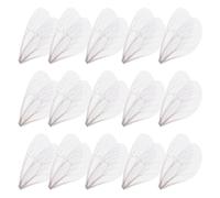 HOMOCONO Dragonfly Wings Charms 100pcs Durable Polyester Material Flying Key Earrings Elegant Wing Design for Jewelry Making and Home Decor