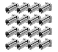 HOMOCONO Drum Set Accessories 20Pcs M5 Tom Lug Swivel Nuts Replacement Drum Snare Screw Nut for Parts