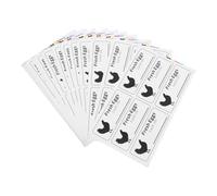 HOMOCONO Egg Produce Dates Stickers 240Pcs Self-Adhesive Write-On Labels for Farm Egg Date Stamping 40 Sheets Suitable for Kitchen Use