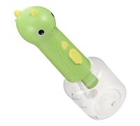 HOMOCONO Electric Foaming Soap Dispenser Rechargeable Bubble Machine for Dogs and Cats with Portable Plastic Bear Shape Design for Bathroom the Go Pet Shampoo Bathing