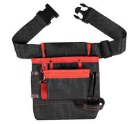 HOMOCONO Electrician Waist Bag Multi-Pocket Tool Pouch Lightweight Oxford Utility Belt for Tools Compact Design for Versatile Organizer for Electricians and Projects