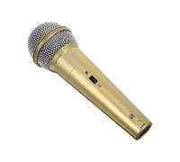 HOMOCONO Fake Microphone Simulated Microphone Model for Music Karaoke Parties Lightweight and Portable Prop for Stage Acts and Presenter Performances for Costume Accessories
