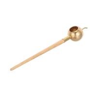 HOMOCONO Fine Line Hot Wax Batik Tool with Heat Insulation Design and Precise Application, Ergonomic Wood Handle and Metal Reservoir Structure, Extended Spout for Wax Drawing and Batik