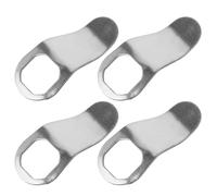 HOMOCONO Finger Pull Cam Lock Thumb Operated Cabinet Lock Handle 4Pcs Stainless Steel Locking Latch for Filing Cabinets and Compartments