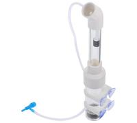 HOMOCONO Fish Egg Incubator Prevents Fish Eggs from Escaping Acrylic Hatchery Tube with Sieve Plate and Bracket Suitable for Aquarium Breeding