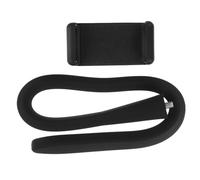 HOMOCONO Flexible Phone Holder with Long Arm Bracket Silicone Gooseneck Mount for Bike Car Stroller Treadmill Clip Stand Compatible with Smartphones for Indoor Outdoor Use