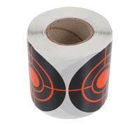 HOMOCONO Fluorescent Shooting Target Paper Stickers Lightweight Adhesive Aim Papers for Bow and Arrow Training Easy to Carry for Indoor and Outdoor Practice