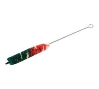 HOMOCONO Flute Cleaner Brush for Wind Instruments with Cotton Thread and Metal Materials Lightweight Design for Cleaning Fingerprints Easy to Store Piccolo Cleaning Kit