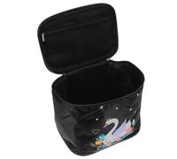 HOMOCONO Foldable Travel Toiletry Bag Makeup Bag for Ladies with Large Storage Capacity, Waterproof Polyester Convenient and Portable Storage for Travel Toiletries and Nail Art Products