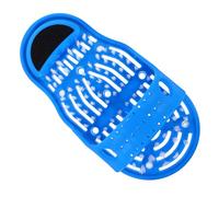 HOMOCONO Foot Scrubber Shower Foot Massager Plastic Nylon Slippers with Suction Cups and Massage Home Use Suitable for Ages