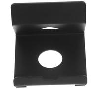 HOMOCONO Game Base Vertical Metal Stand 5 Pcs Classic Simple Appearance Non-deformation Portable Black Desktop Game Console Bracket for Handheld Gaming