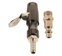 HOMOCONO German Type for Quick Tire Inflation Iron and Copper Construction Tire Valve Chuck with Self-Locking Lever on Cars and Outdoor Emergencies