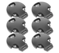 HOMOCONO Golf Club Number Label Tags 6Pcs Rotatable Id for Driver and Fairway Woods Golf Club Covers