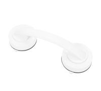 HOMOCONO Grab Bar and White Large Punch-Free, Suction Shower for Bathroom Suction Cup Handle Pressure-Activated Non-Slip Safety Handrail for Glass Door for Elderly Disabled