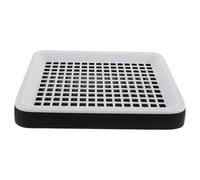 HOMOCONO Guinea Pig Litter Box with Rounded Mesh Edges Detachable Tray for Small Pets Suitable for Bunny Ferret Chinchilla Rabbit Rats Compact Cage Toilet Easy to Clean