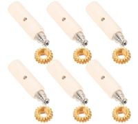 HOMOCONO Guitar Tuner Keys with 1:18 Ratio Iron and Abs Material Golden Guitar Head Knobs Gears for Quick and Accurate String Tuning Easy to Use Replacement Tuning Pegs for Strings