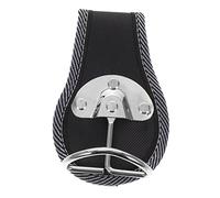 HOMOCONO Hammer Holder Waist Clip Organizer Metal Tool Hook with Riveted Cradle Rings for Easy Access to Hammers and Wrenches for Garage and Workshop Use