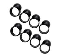 HOMOCONO Handpan Percussion Instrument Finger Sleeves 8Pcs Scratch-Resistant Silicone Finger Picks for Ethereal Drum Playing