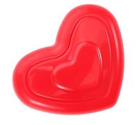 HOMOCONO Heartbeat Simulator Sound Box for Stuffed Animals Pets, Easy to Use Plastic Heart-shaped Heartbeat Box with 3pcs Lr44 Button Batteries Included, Calming Soother for Sleep