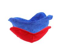 HOMOCONO Heat-Resistant Cloth Bowl Mats Decorative Delicate Appearance 2pcs for Microwave Heating Prevents Water Splashing for Housewearing and Kitchen Use