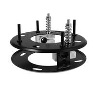 HOMOCONO Heavy Duty Replacement Shampoo Bowl Support Bracket Salon with Leakproof Seal and Swing Function, Rubber and Tilt Mechanism for Shampoo Bed in Barber Shops and Beauty