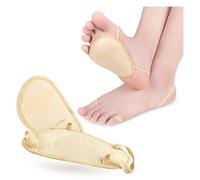 HOMOCONO High Heel Half Sole Non-Slip Cushion Invisible Skin Colour Insole Mat for Women's Formal Footwear