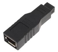 HOMOCONO High-speed Data Adapter Cable Data Transfer Converter with Anti-aging Abs Material to 9 Pin Male 6 Pin Female 400 to 800 Mbps Speed for Computer Accessories and Electronics