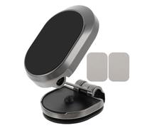 HOMOCONO Holder Material Silicone Phone with Car and Magnetic Foldable Anti-drop Alloy Stable Holding Feature, for Car Dashboard and Other Suitable Places