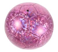 HOMOCONO Holographic Size 5 Soccer Ball for Outdoor Practice and Team Games