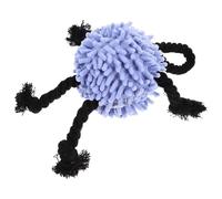 HOMOCONO Interactive Dog Tug and Anxiety Relief with Squeaky Plush Material Sturdy Rope Tug for Puppies and Dogs for Training, Play
