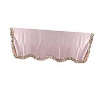 HOMOCONO Key Upright Piano Protector Cover Elegant Tassel Dust Cover for Electric Piano Against Debris and Sunlight