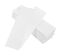 HOMOCONO Lab Filter Papers Chromatography Strips 100Pcs Tear-Resistant Absorbent Sheets for Biological and Chemical Experiments Microscope Cleaning