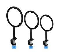 HOMOCONO Laboratory Support Set and Iron with Clamp 3pcs Rust Proof Easy to Use for Stable Laboratory and Factory Experiments
