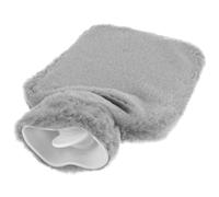 HOMOCONO Large 2000ml Hot Water Bag with Plush Cover, Comfortable Portable Heating Pad for Relieving Arthritis, Indoor and Outdoor Winter Accessory