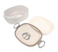 HOMOCONO Leakproof Japanese Bento Box Lunch Container for Adults and Office Workers, Reusable Pp Material with Compartments, Portable for Camping and Picnic Use