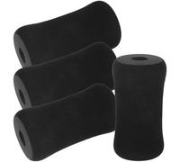 HOMOCONO Leg Extension Machine Foot Pads Rollers, 4Pcs Foam Covers for Gym Equipment Replacement, Multifunctional for Sit-Ups and Muscle Training Exercises